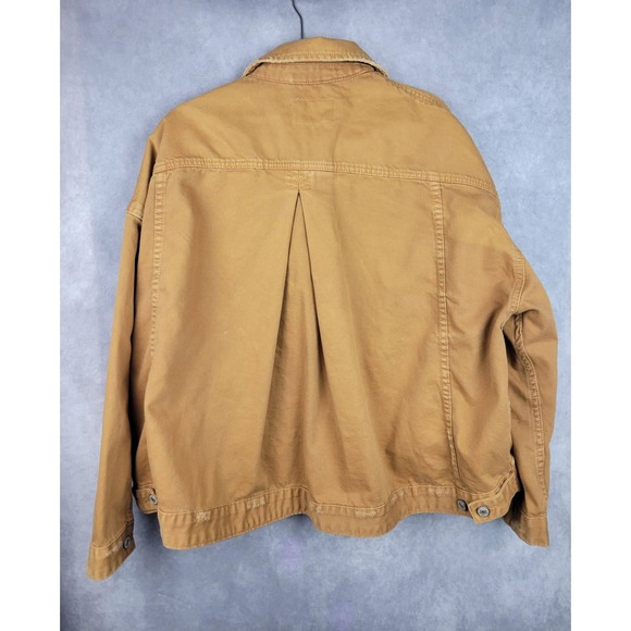 Free People We The Free Denim Trucker Jacket – M, Distressed - Picture 4 of 10